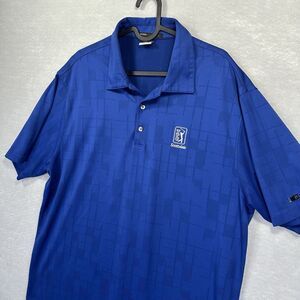 Nike Dri-Fit Tiger Woods Collection Men's L Polo TPC Scottsdale Embroidered Logo